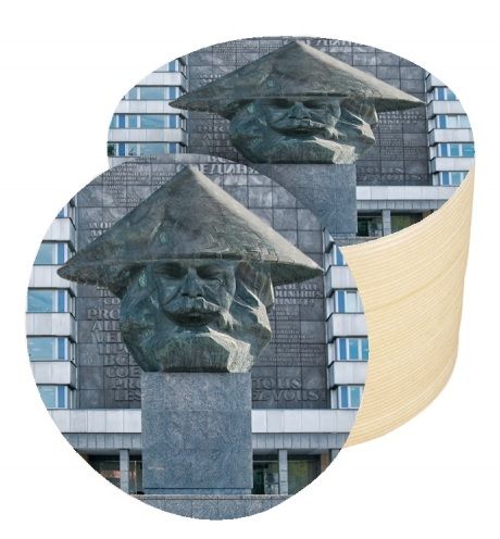 Bierdeckel mit Karl Marx Motiv 500 Stück